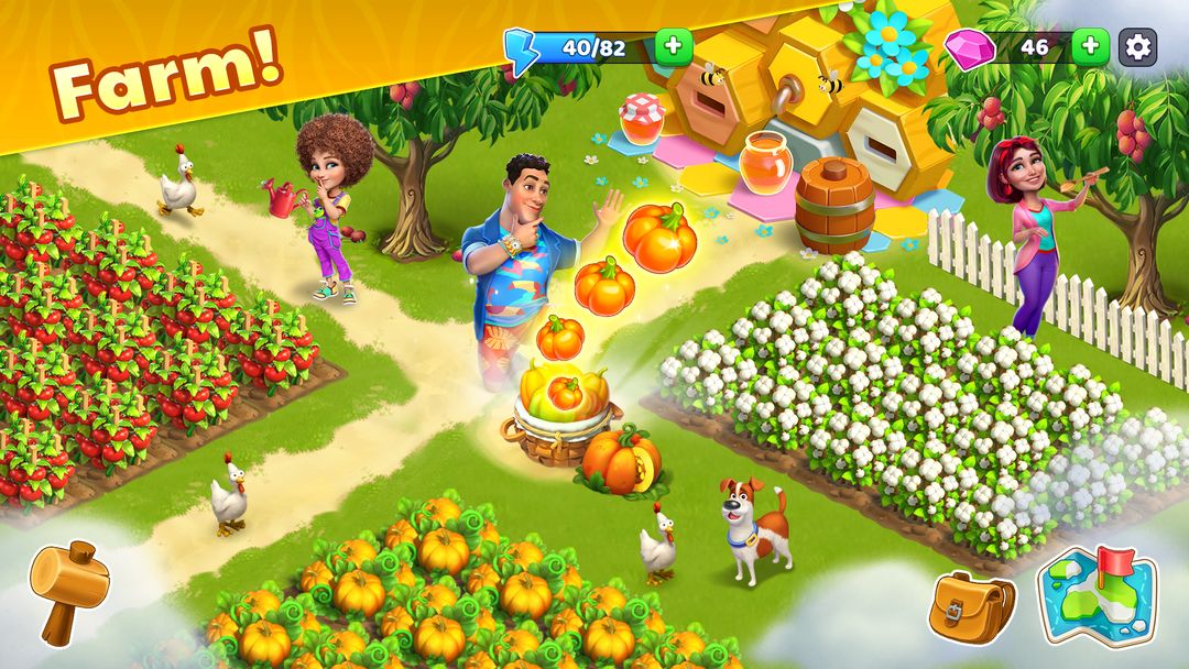 Bermuda Adventures Farm Island screenshot game