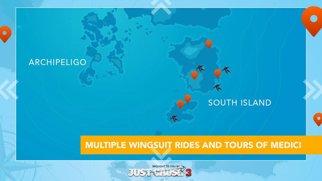Screenshot of Just Cause 3: WingSuit Tour