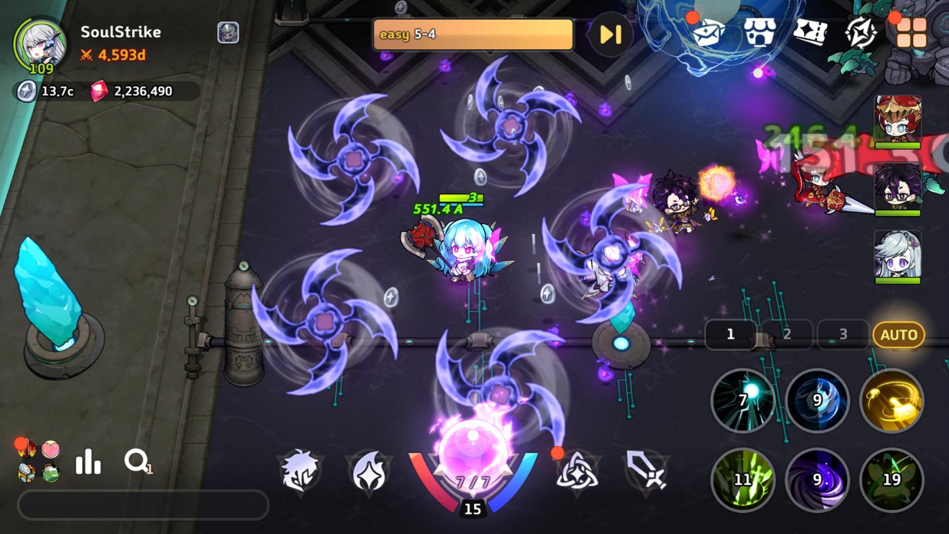 Screenshot of Soul Strike - Idle Action RPG
