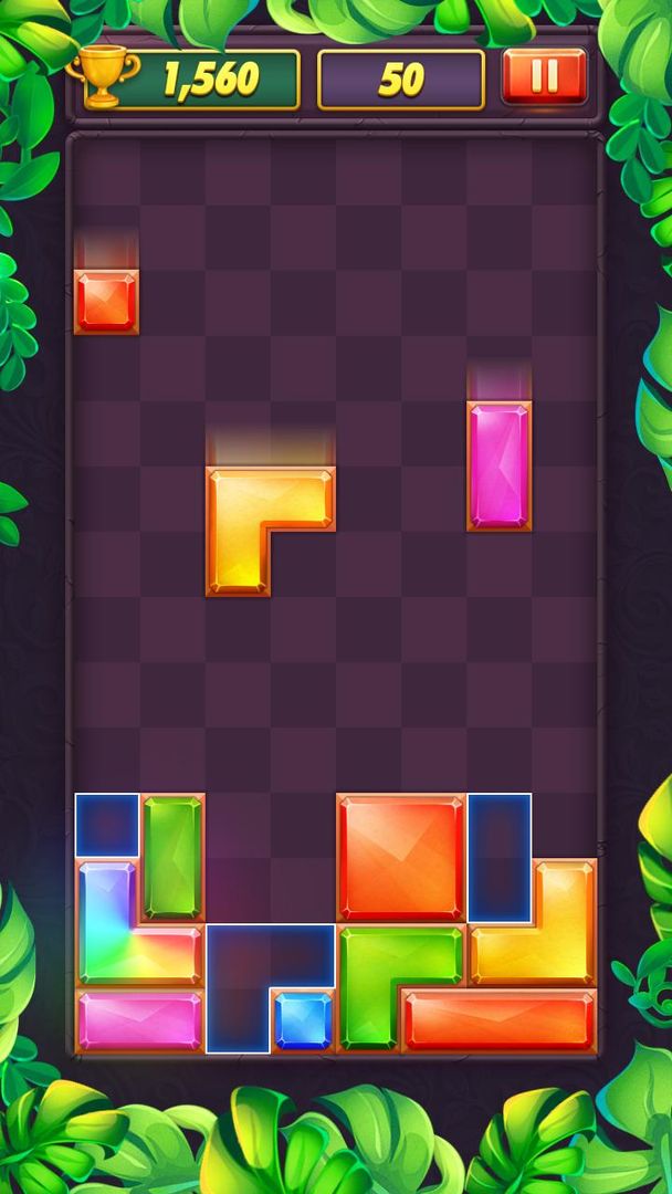 Screenshot of Jewel Brick ™ - Block Puzzle & Jigsaw Puzzle 2019