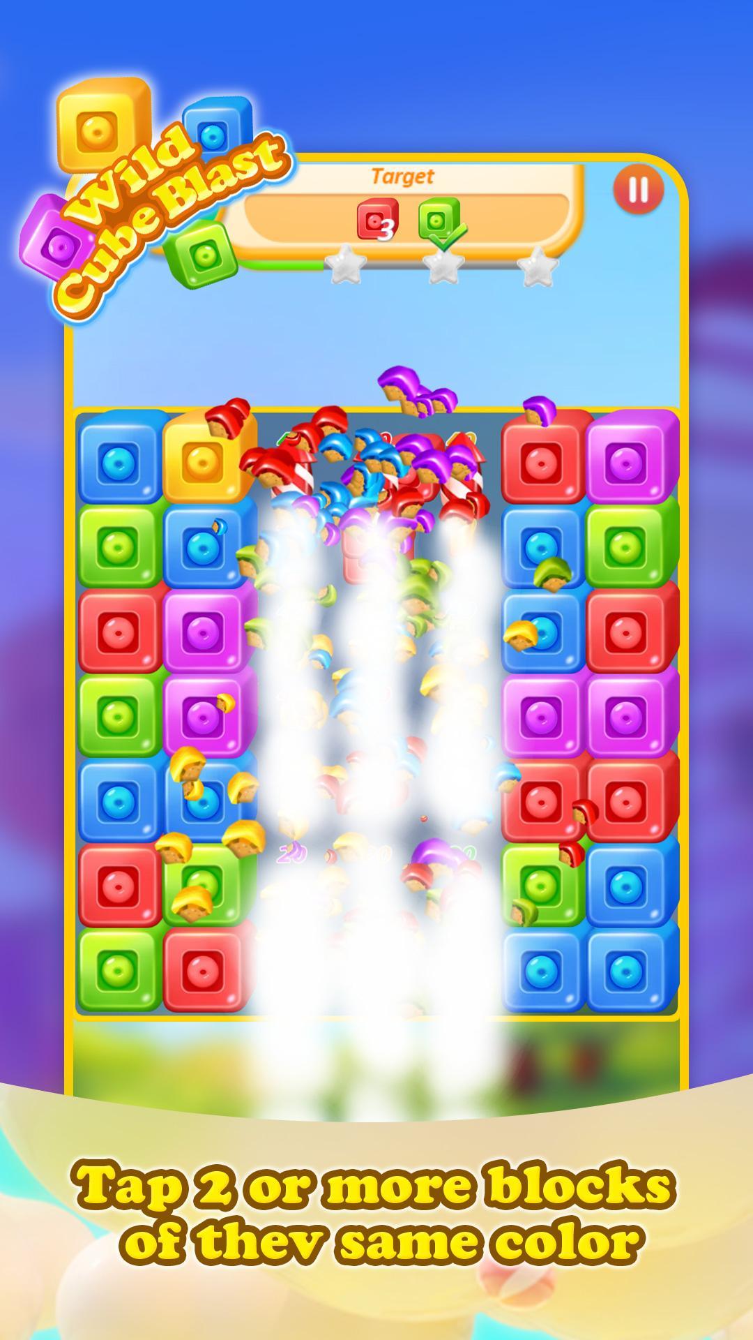 Wild Cube Blast 게임 스크린샷