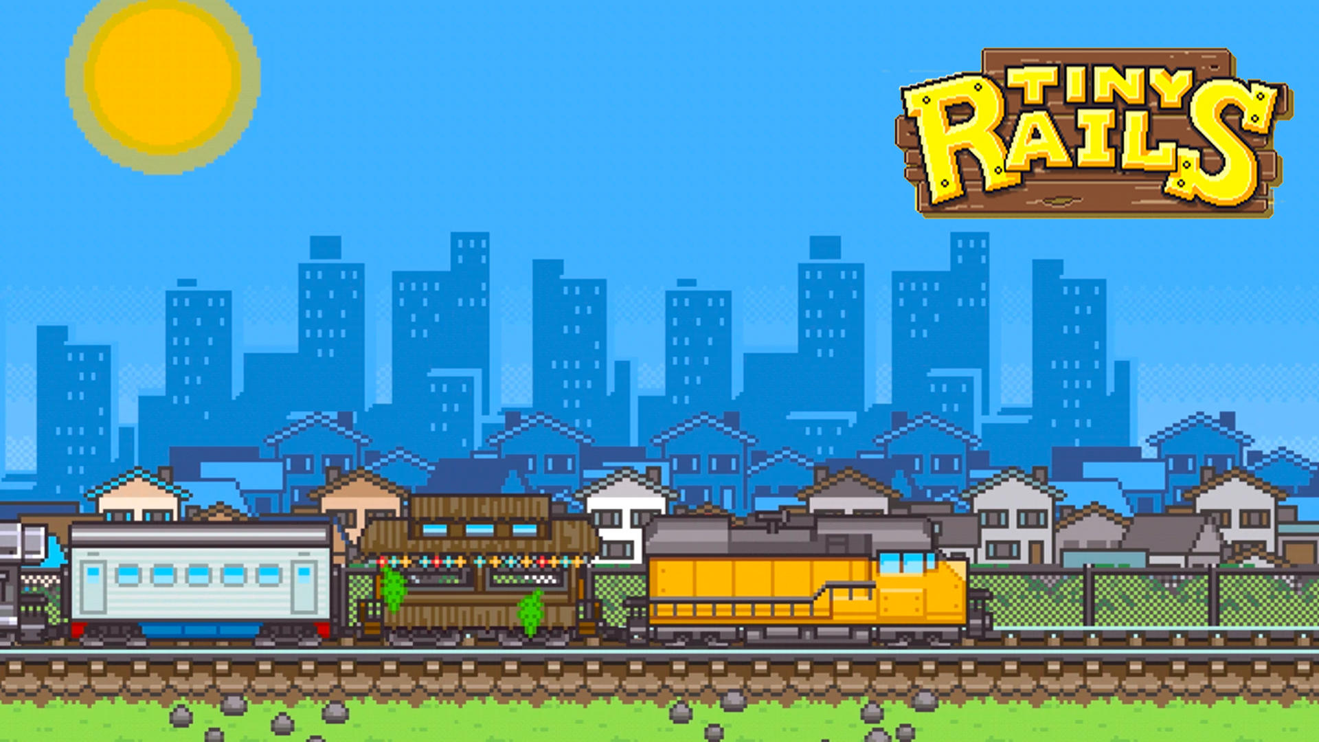 Banner of Tiny Rails - Train Tycoon 2025 