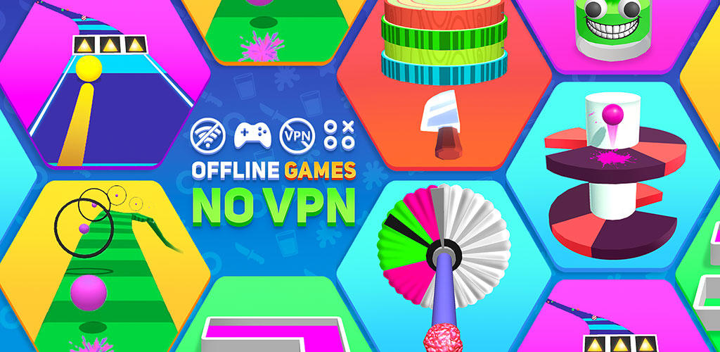 Banner of VPN なしのオフライン ゲーム 1.3