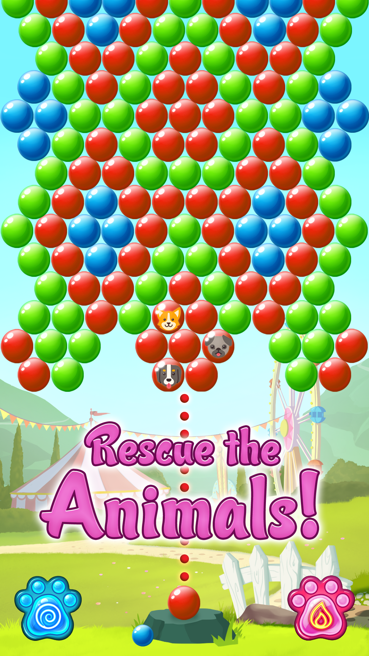 Screenshot of Animal Rescue Pop