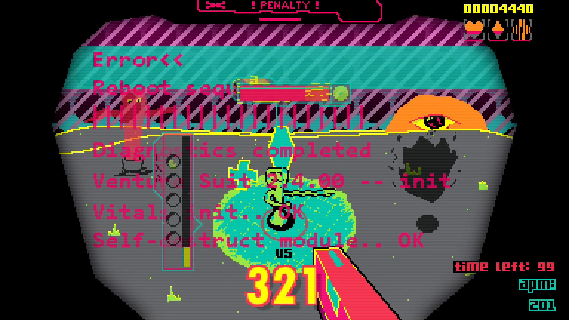 Screenshot of Monster Typer Backspace