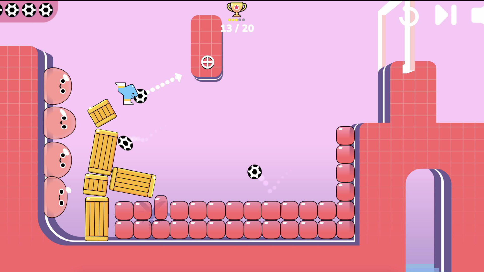 Screenshot of Blumgi Soccer