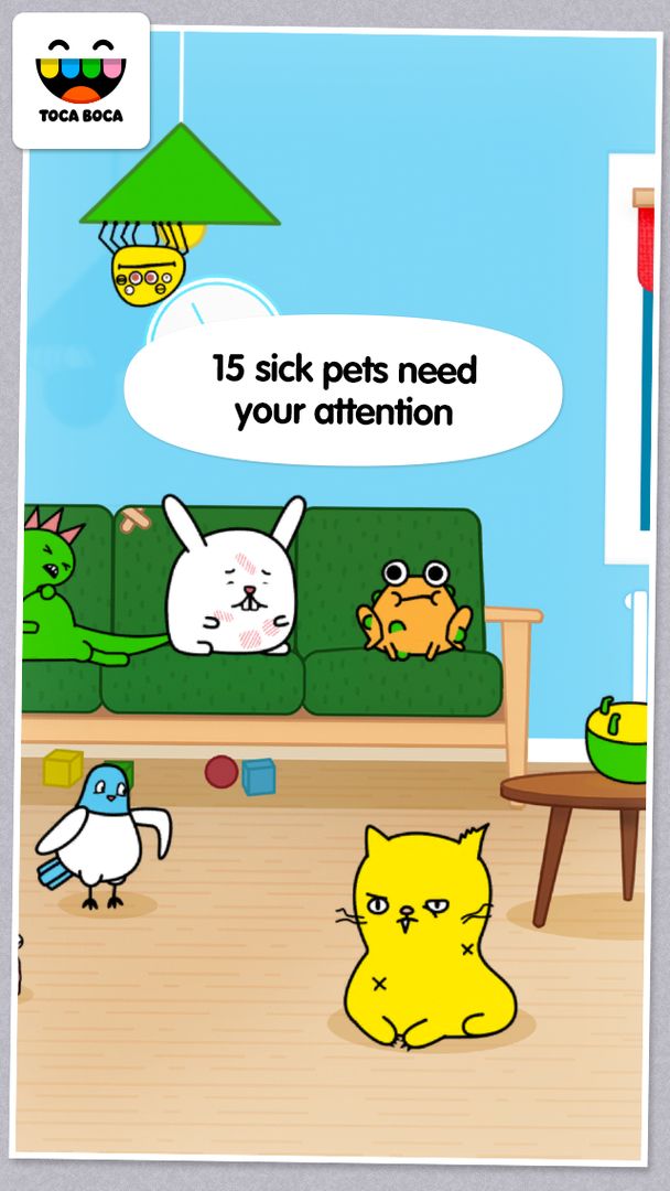 Screenshot of Toca Pet Doctor