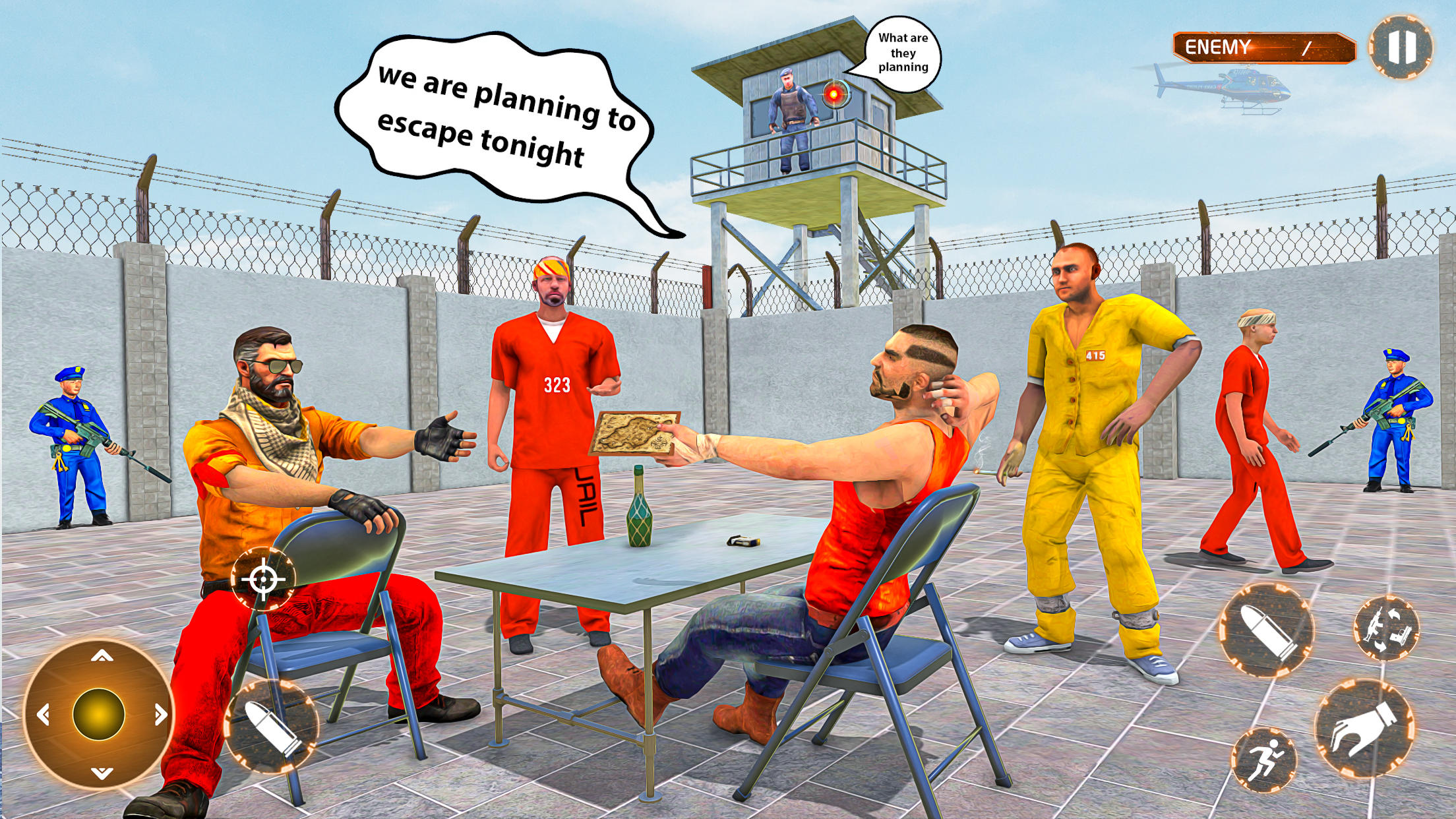Grand Prison Break Escape Game遊戲截圖