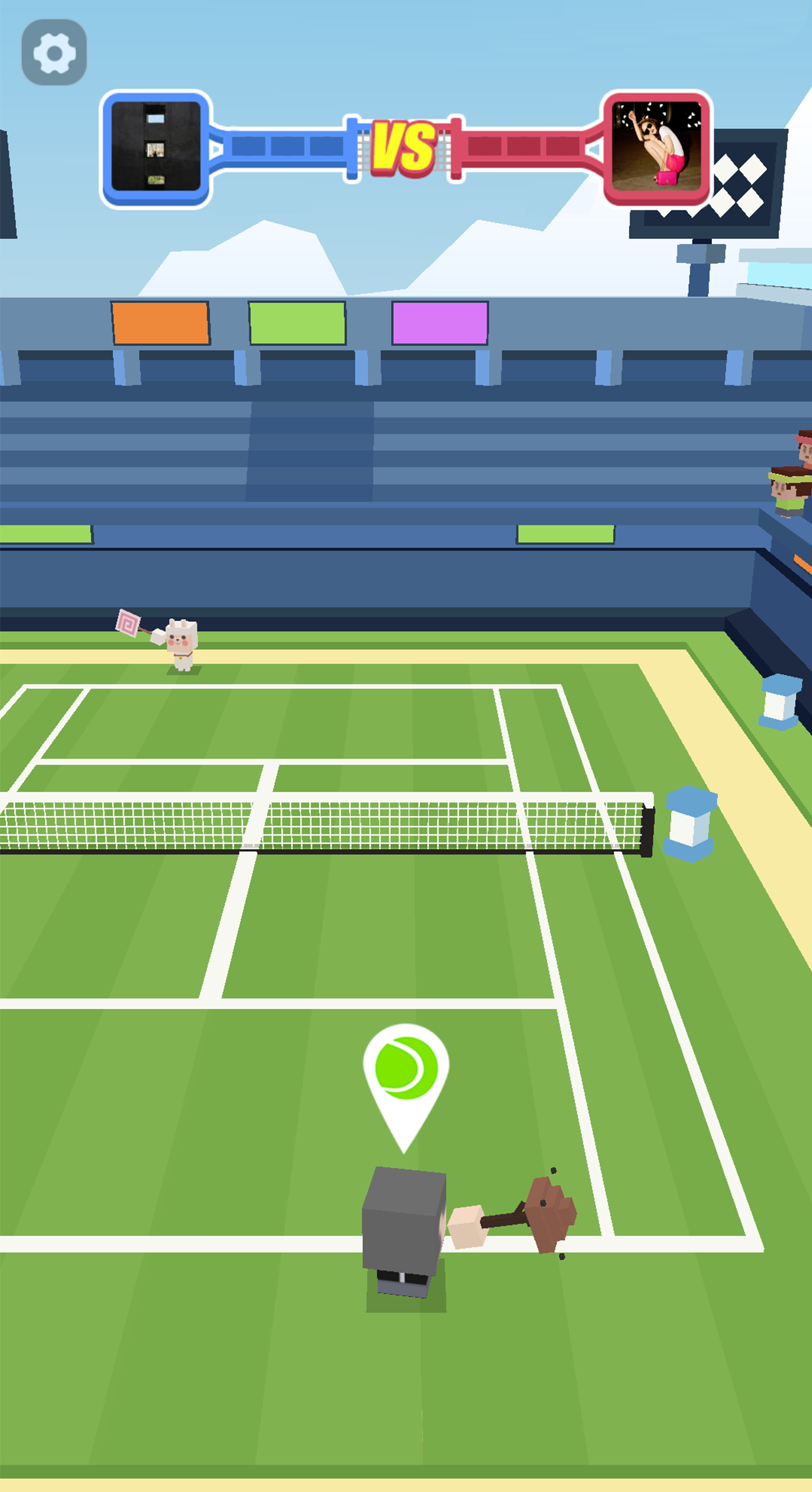 Screenshot 1 of मिनी टेनिस 1.1