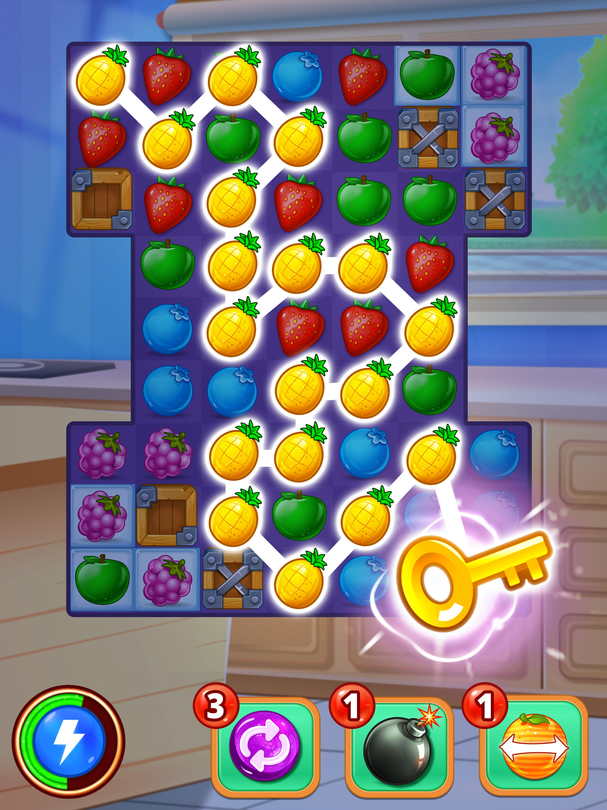 Gummy Paradise: Match 3 Games Game Screenshot