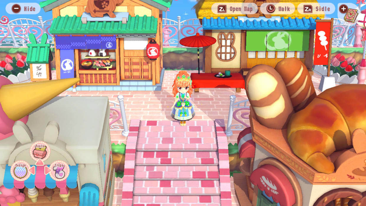 Pretty Princess Magical Garden Island Game Screenshot