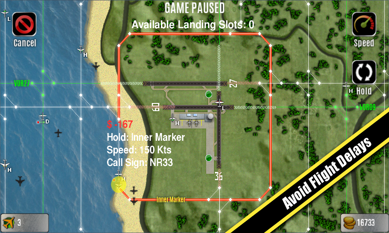 Captura de Tela do Jogo Airspace Control