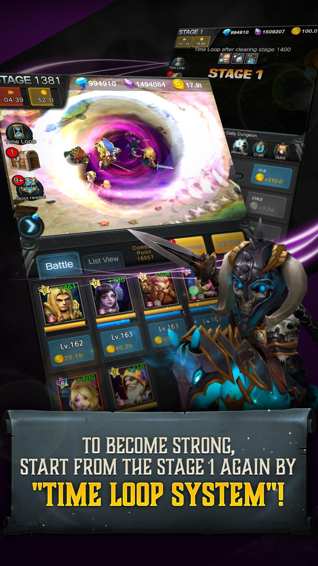 Ảnh chụp màn hình ENDLESS DUNGEON : DRAGON SAGA (无尽地下城)