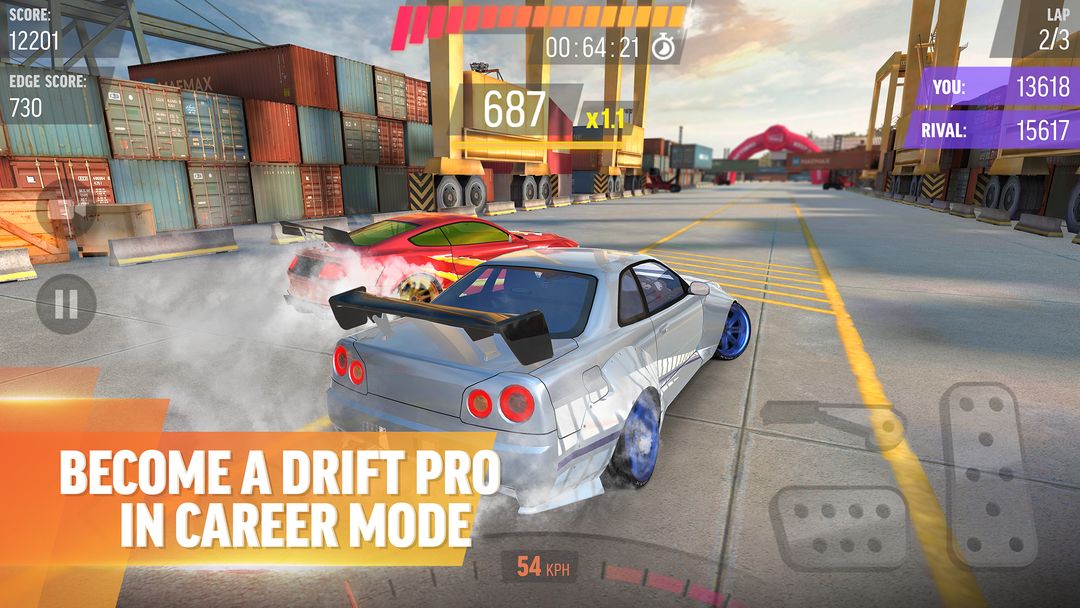 Drift Max Pro - Car Drifting Game with Racing Cars 게임 스크린 샷