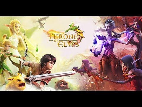 Captura de Tela do Vídeo de Throne of Elves: 3D Anime Action MMORPG