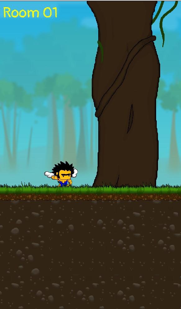 Jump Hit Man Game Screenshot