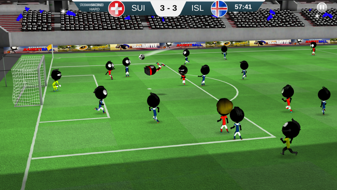 Stickman Soccer 2018 Game Screenshot