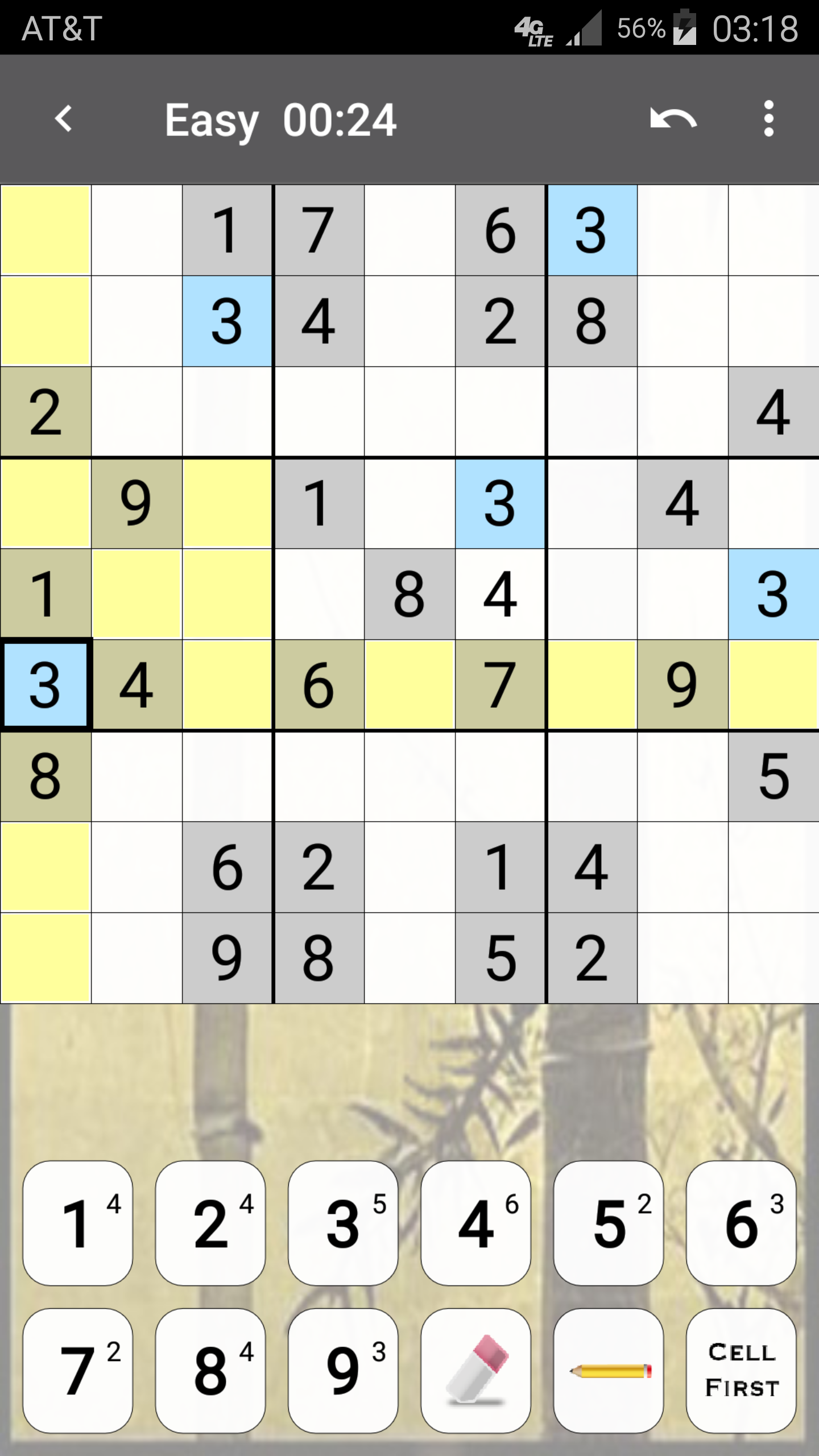 Sudoku Game Screenshot