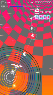 Groove Coaster Game Screenshot