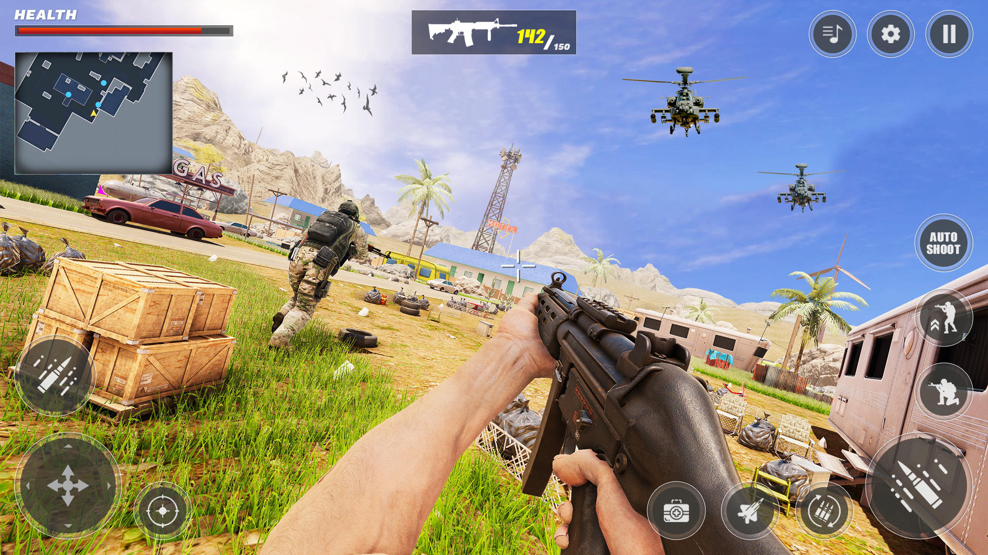 Screenshot of FPS 3D Battlegrounds: Survival