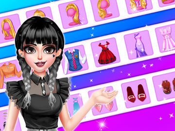 Cuplikan Layar Game Vampire Makeup Games for Girls