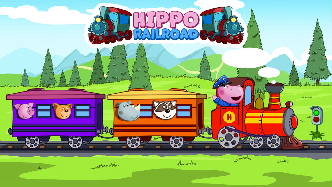 Hippo: Railway Station screenshot game
