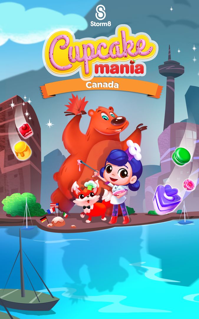 Cupcake Mania: Canada screenshot game