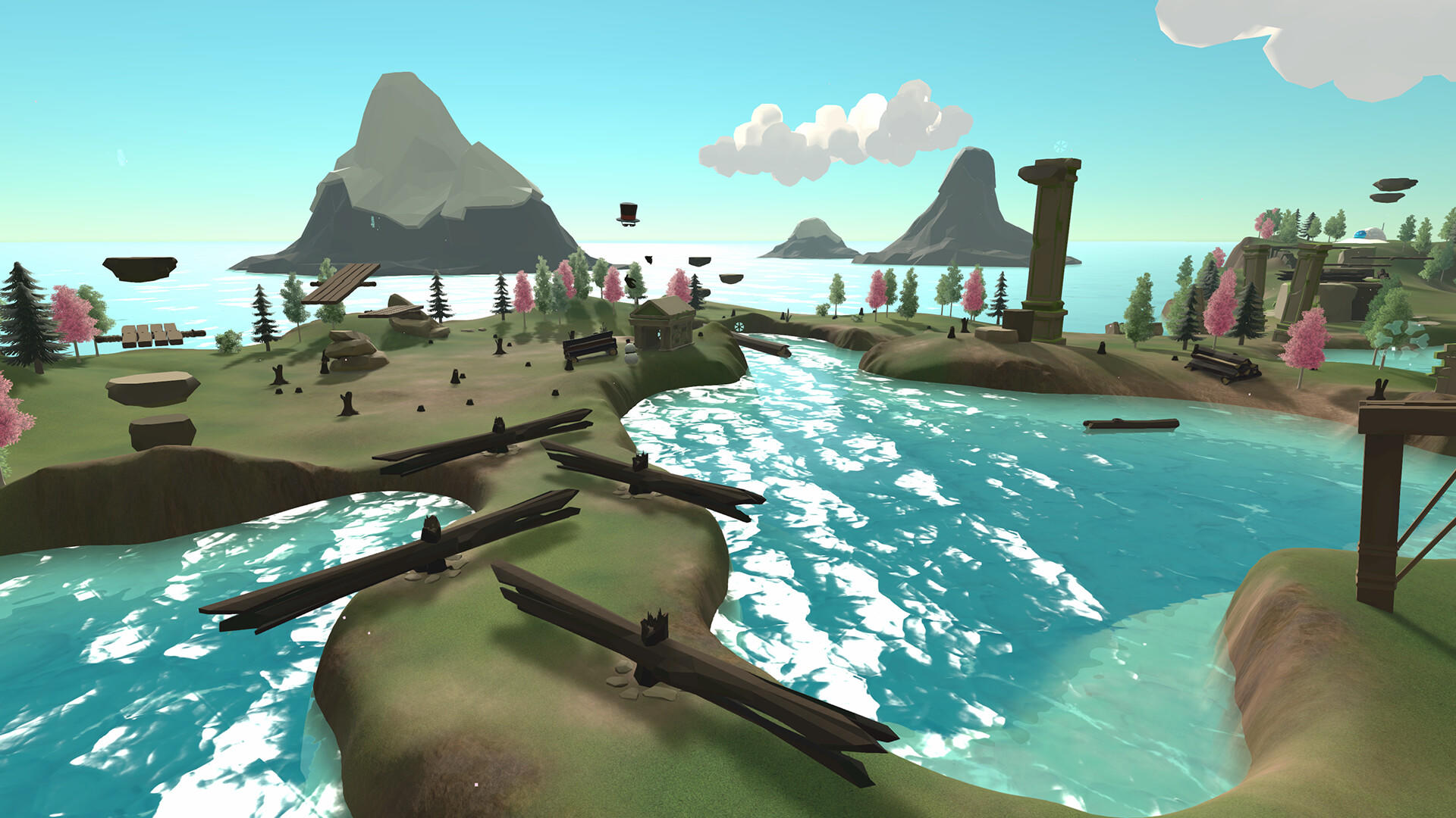Screenshot of VRosty