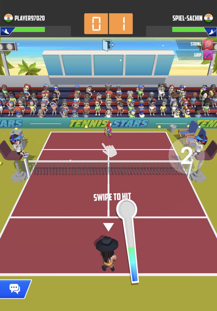 Tennis Stars: Ultimate Clash ภาพหน้าจอเกม