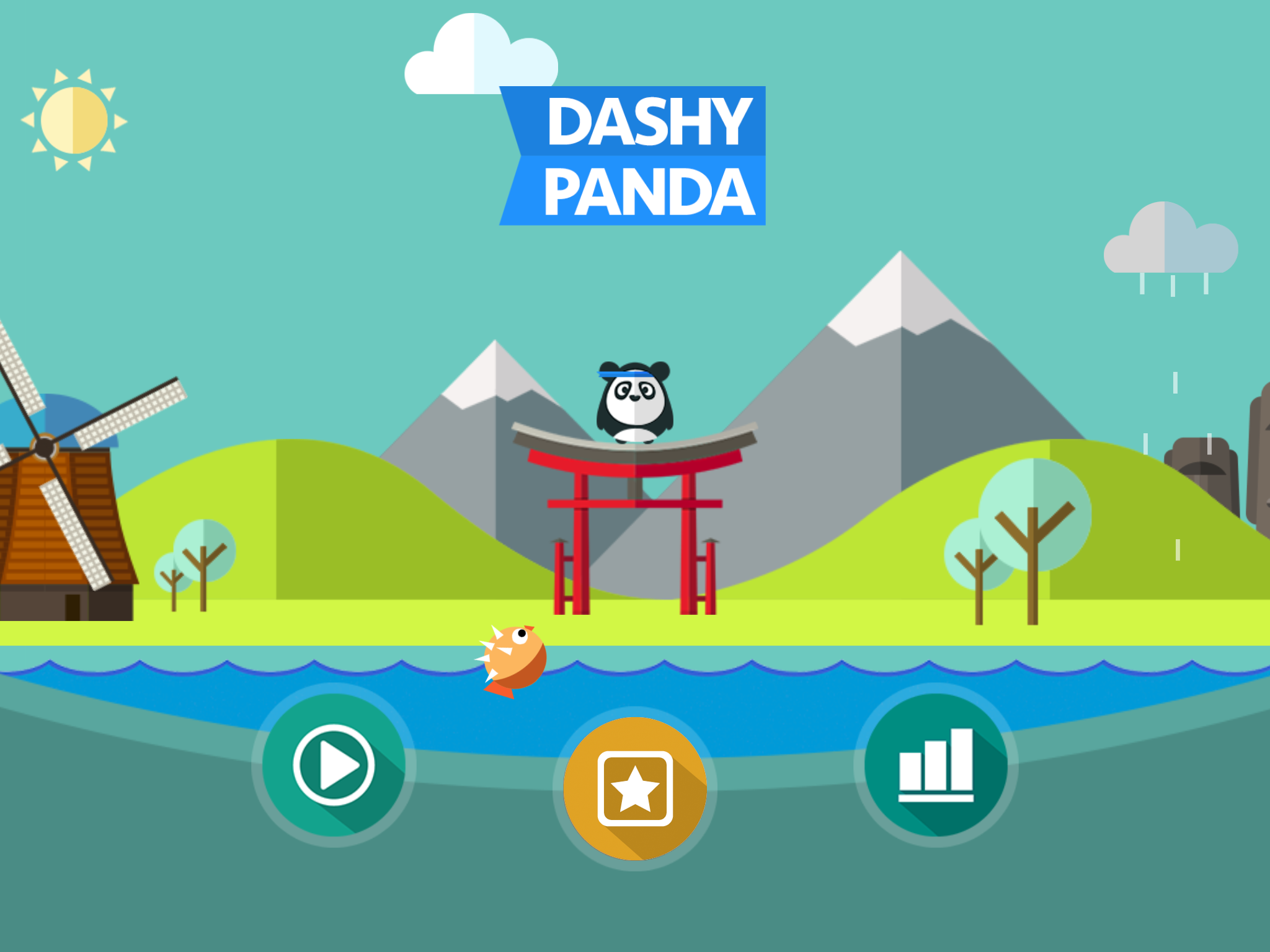 Dashy Panda Game Screenshot