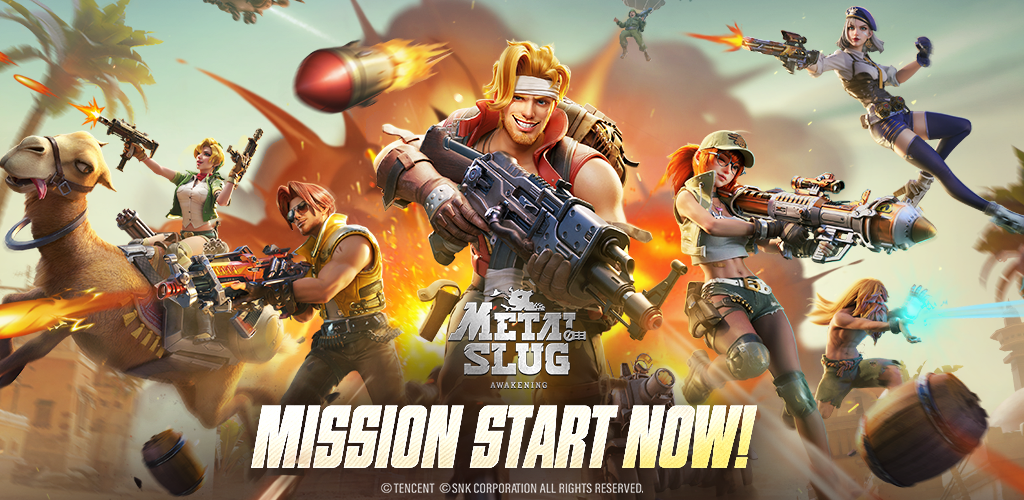 Screenshot of the video of Metal Slug: Awakening