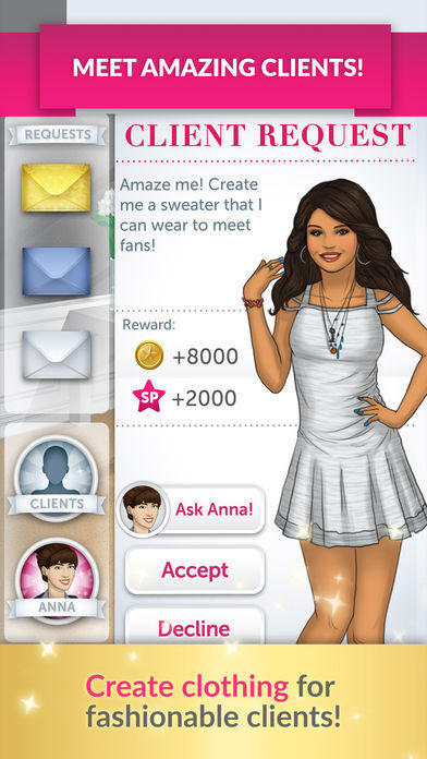 Fashion Star Boutique - Design, Style, Dress Game Screenshot