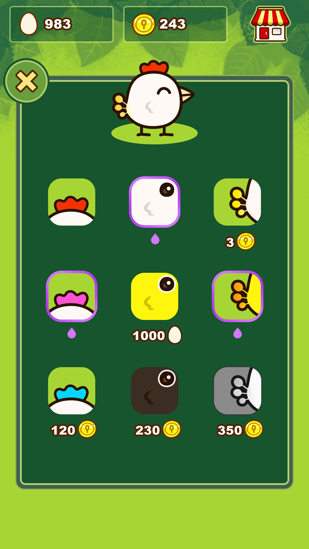 快乐小鸡爱生蛋2 Game Screenshot