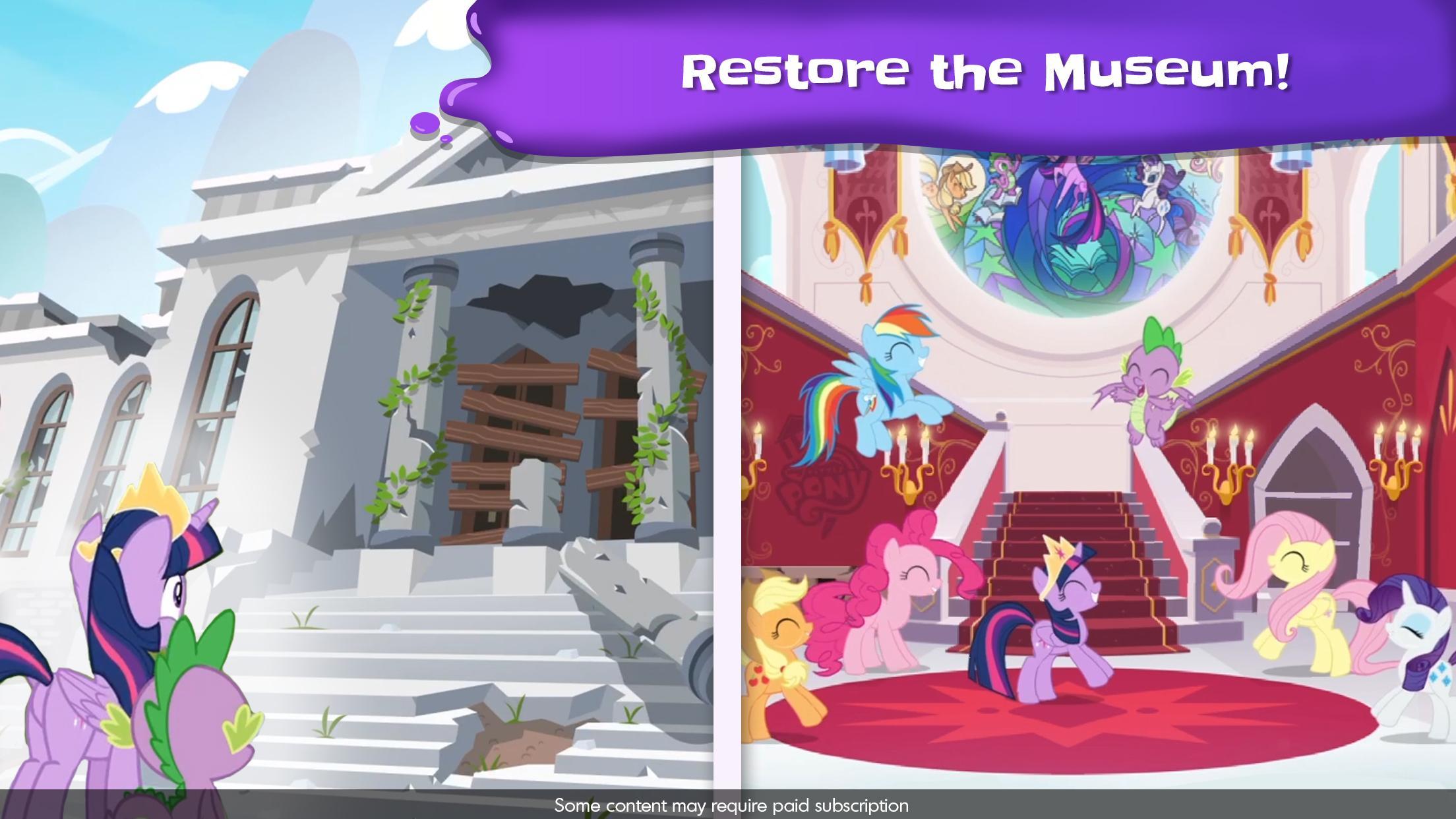 Screenshot 1 of Magic မှ My Little Pony အရောင် 