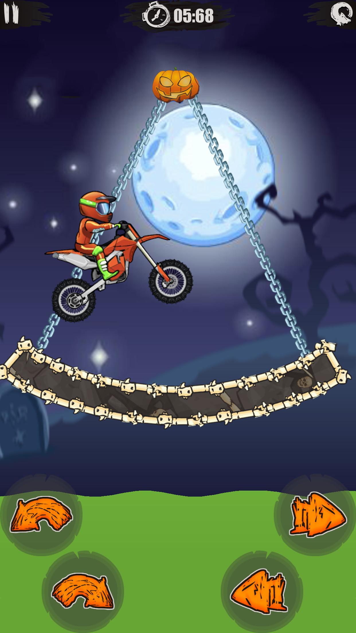 Moto x3m Spooky Land android iOS apk download for free-TapTap