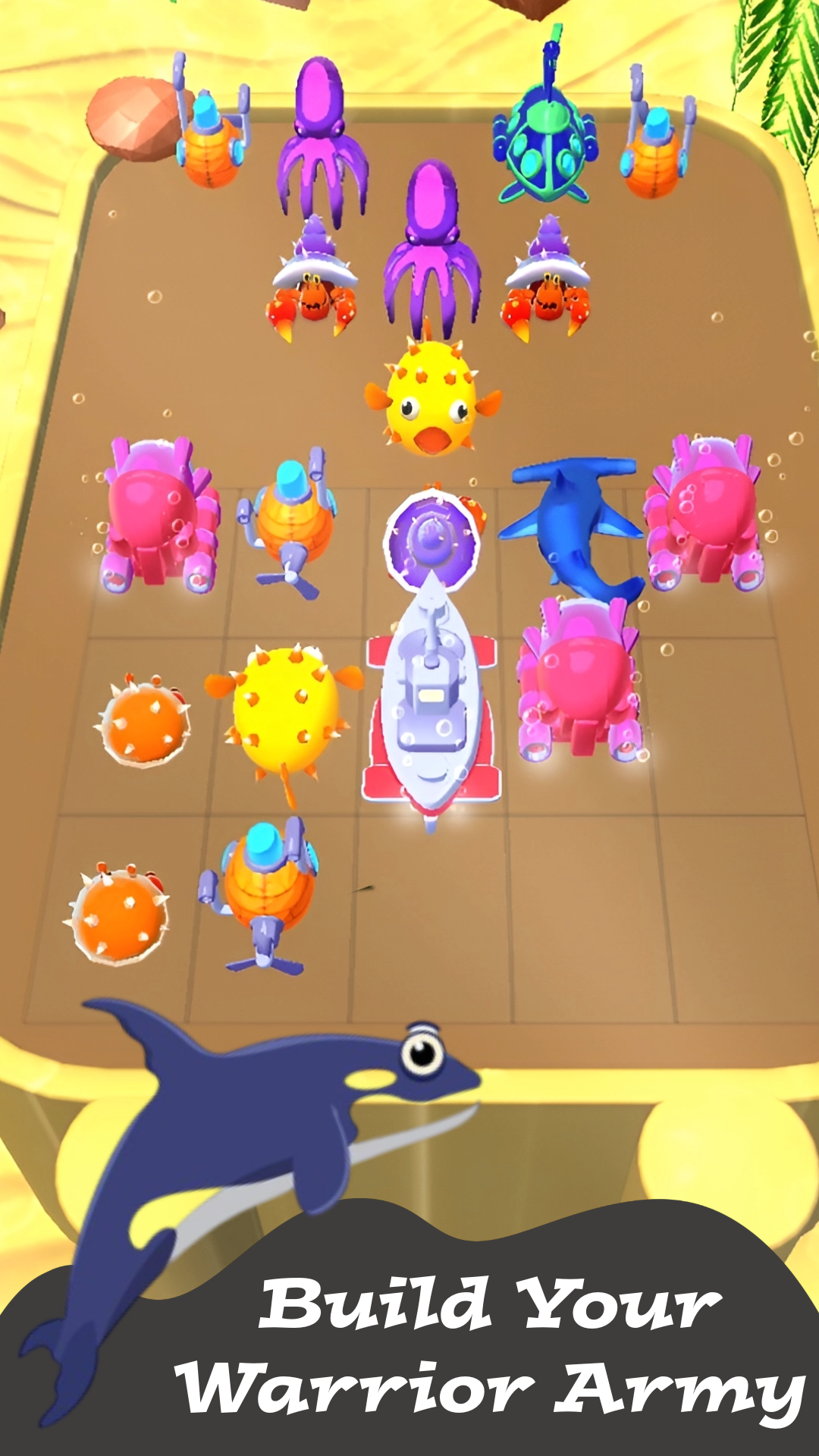 Fish Merge - Sea Monsters Game Screenshot