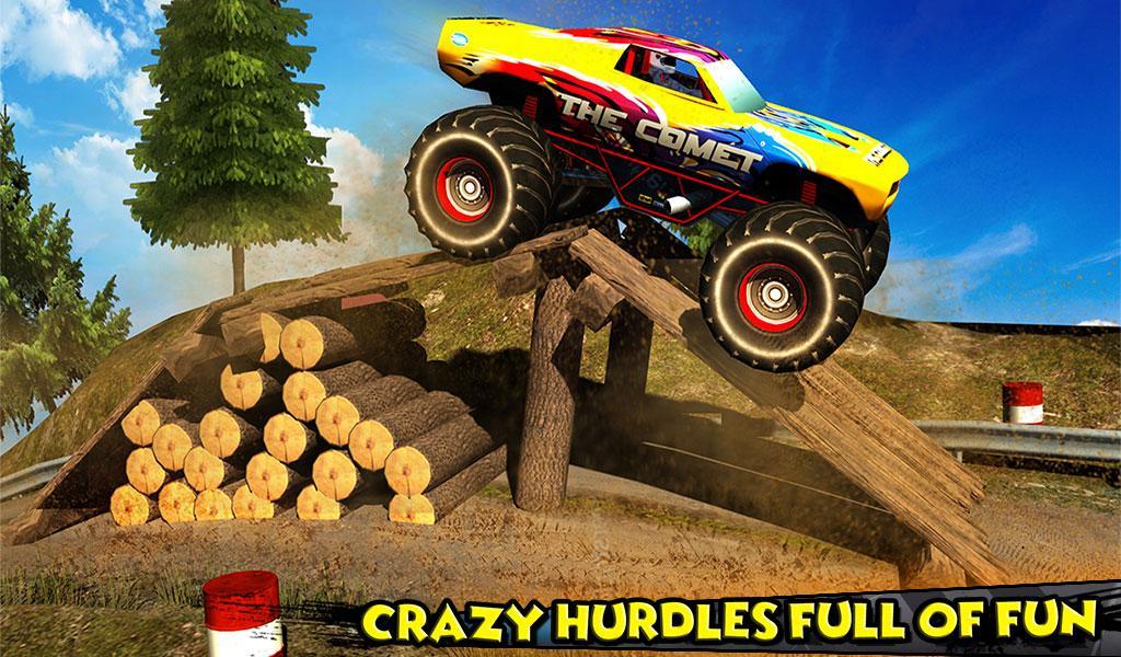 Monster Truck Rider 3D Game Screenshot
