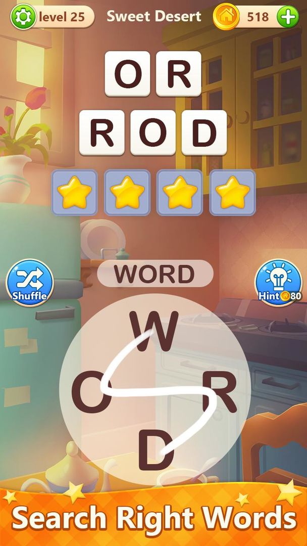 Screenshot of Wordsdom2 – Best Word Puzzles