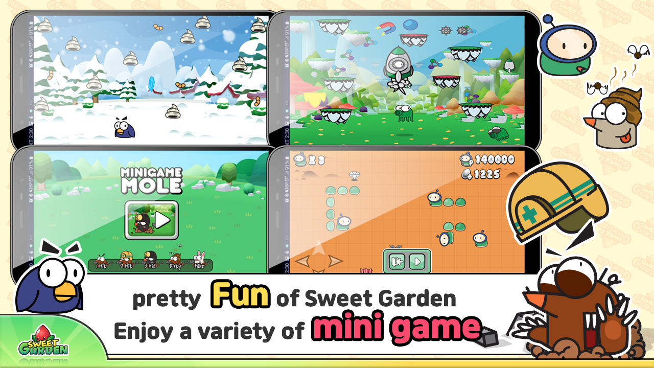 SweetGarden Game Screenshot