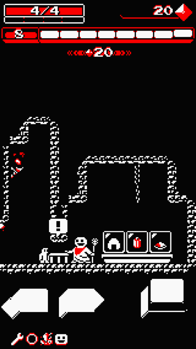 Downwell 게임 스크린샷