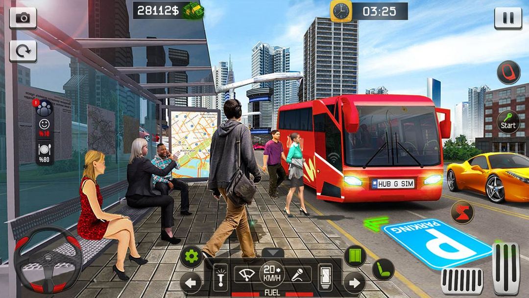 印度尼西亞公交車模擬器2020：終極版遊戲截圖