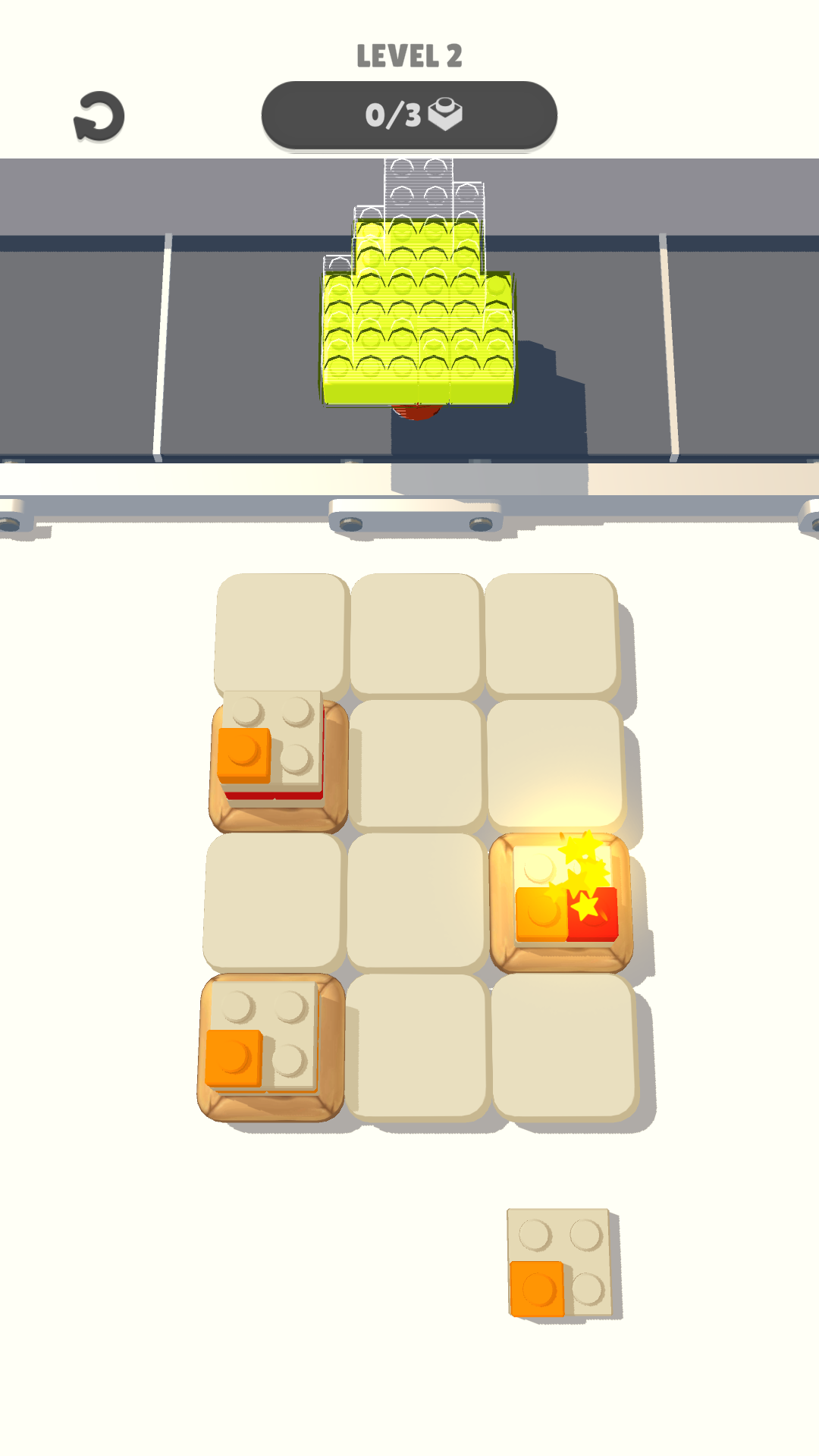 Скриншот игры Brick Sorter