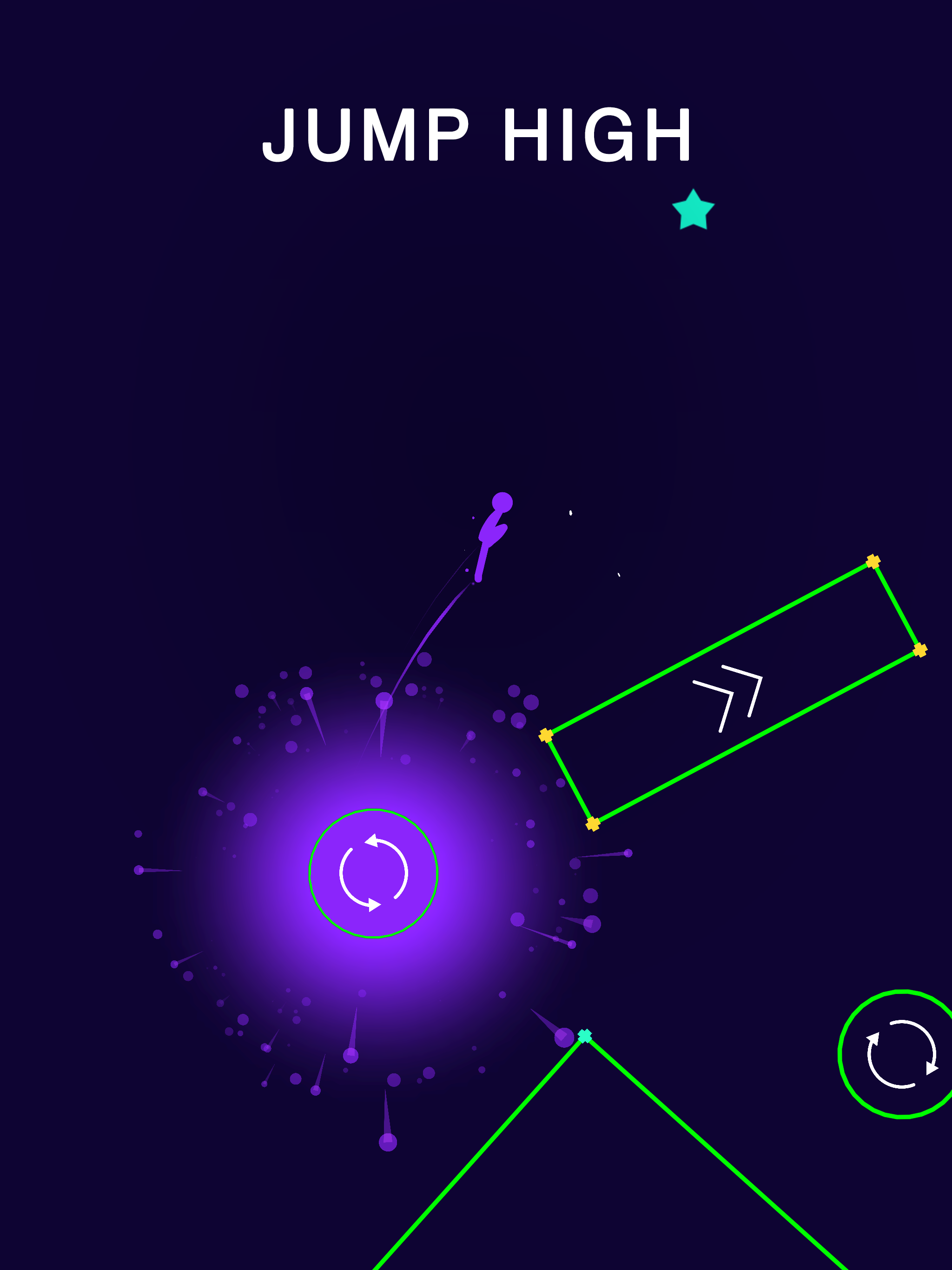 Light Up Jumping & Color Glow Game Screenshot
