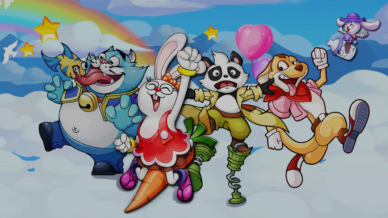 Screenshot of the video of Bunny Crush