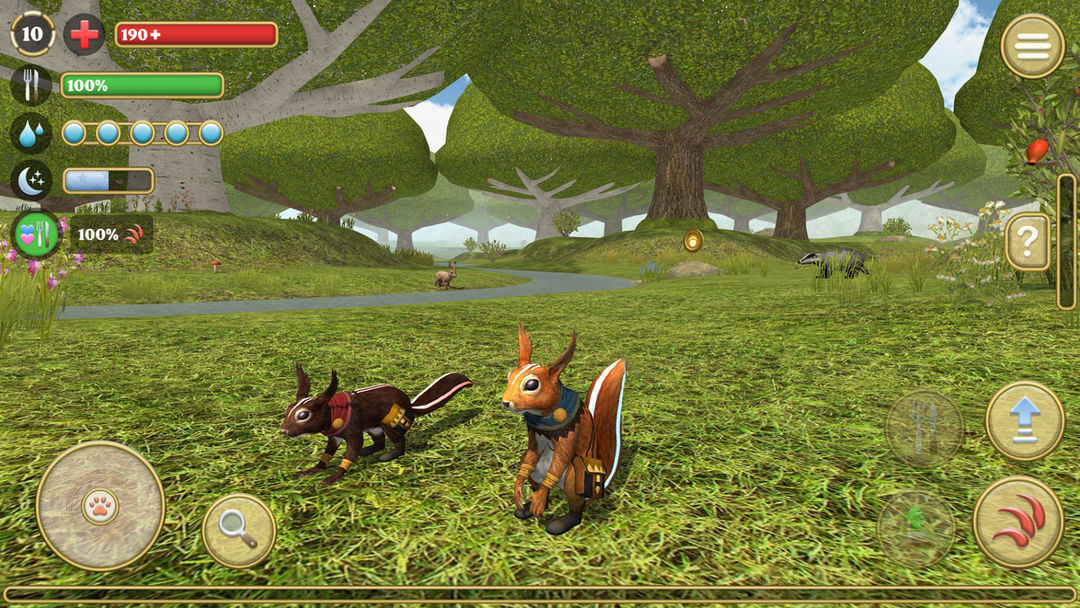 Squirrel Simulator 2 : Online 게임 스크린 샷