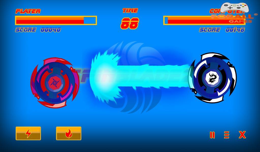 Spin Blade 2 Game Screenshot