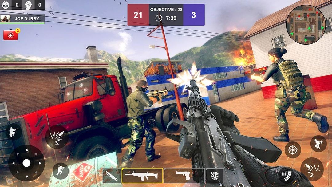 Counter Attack Shooting (CAS) - New FPS Strike ภาพหน้าจอเกม