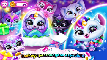 Captura de Tela do Jogo Fluvsies: Uma fofura para amar