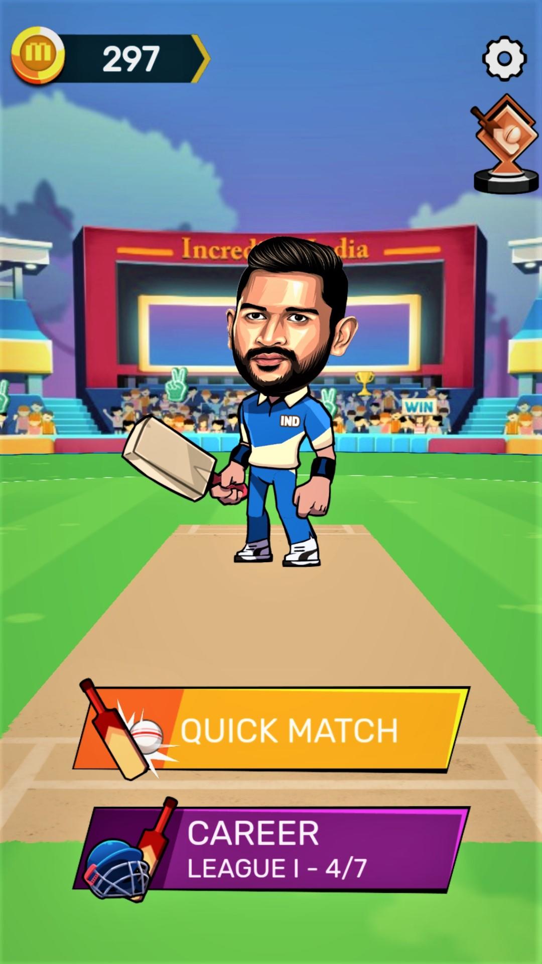 World Cup Cricket League Game Screenshot