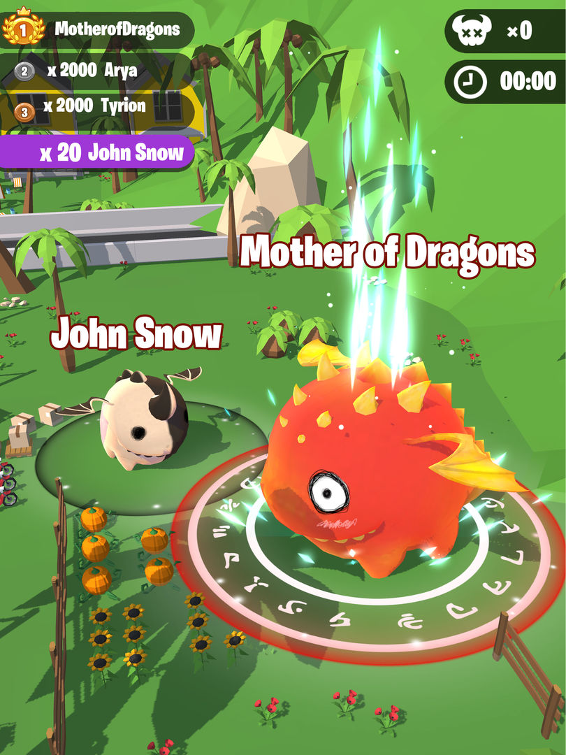 Screenshot of Dragon Wars io: Merge Dragons